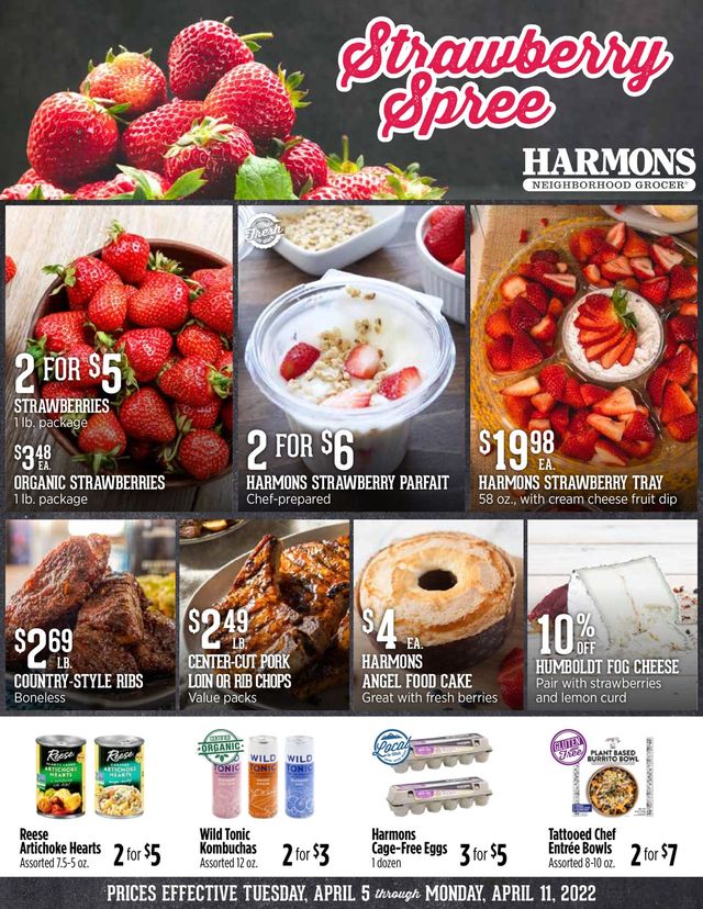Harmons Ad from 04/05/2022