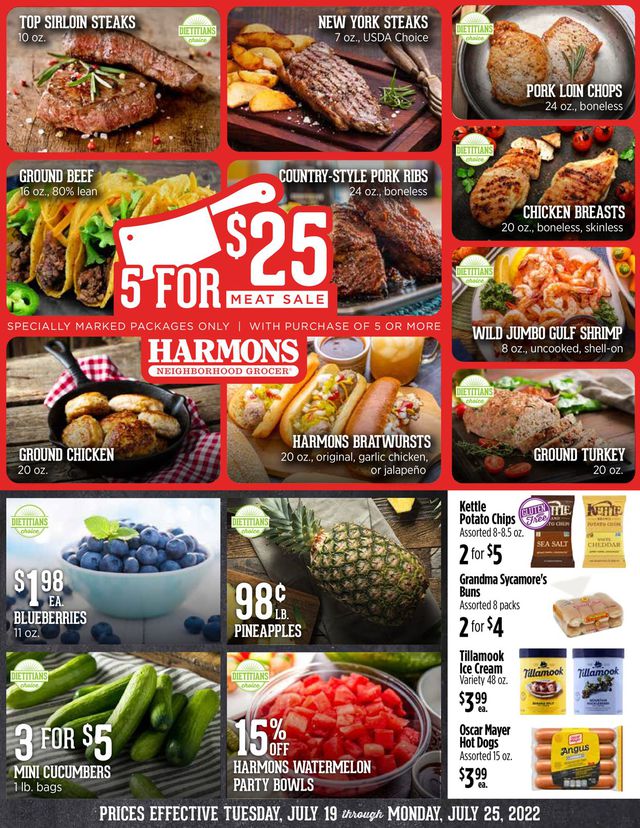 Harmons Ad from 07/19/2022