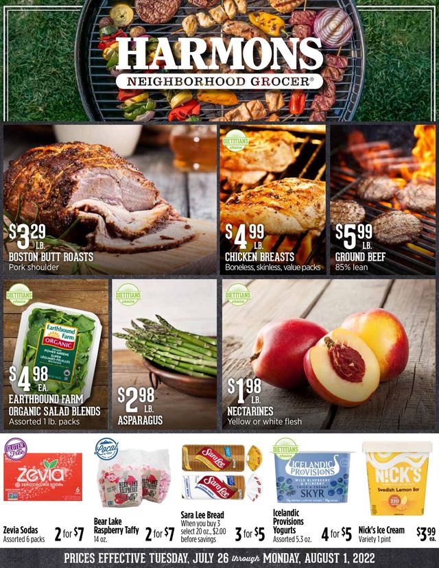 Harmons Ad from 07/26/2022