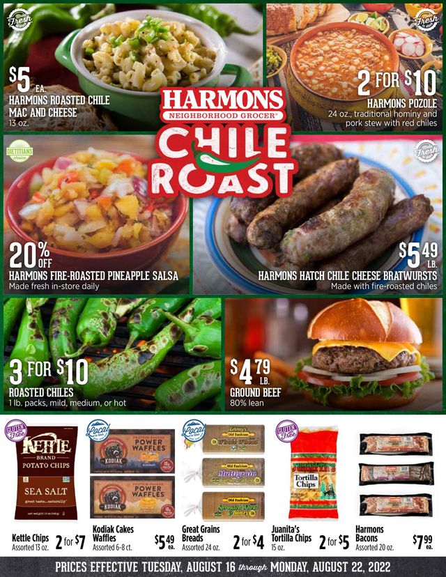 Harmons Ad from 08/16/2022