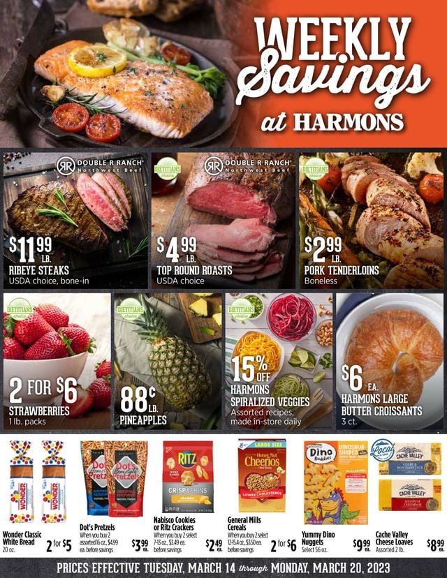 Harmons Ad from 03/14/2023
