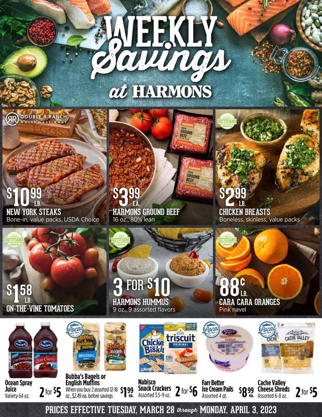 Harmons Ad from 03/28/2023