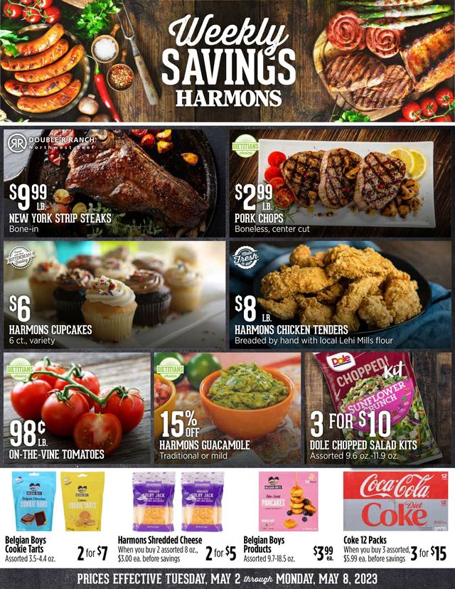 Harmons Ad from 05/02/2023