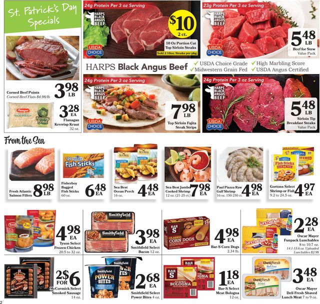 Harps Foods Ad from 03/03/2021