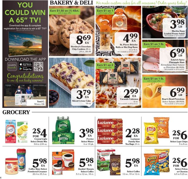 Harps Foods Ad from 07/28/2021