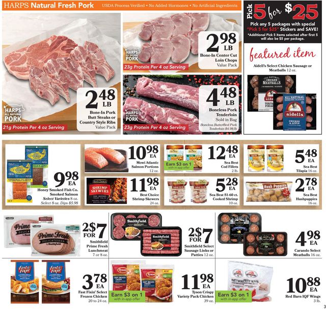 Harps Foods Ad from 01/12/2022