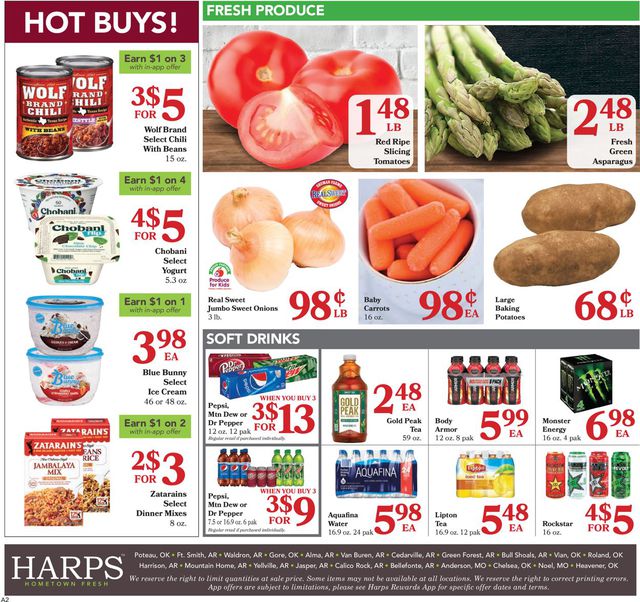 Harps Foods Ad from 01/26/2022