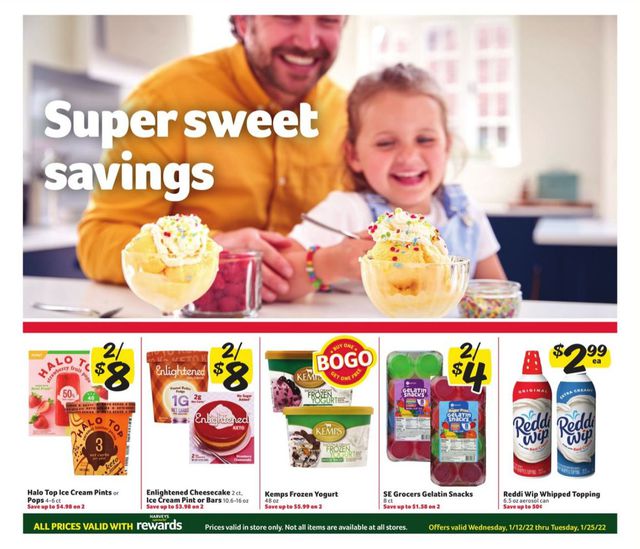 Harveys Supermarket Ad from 01/12/2022