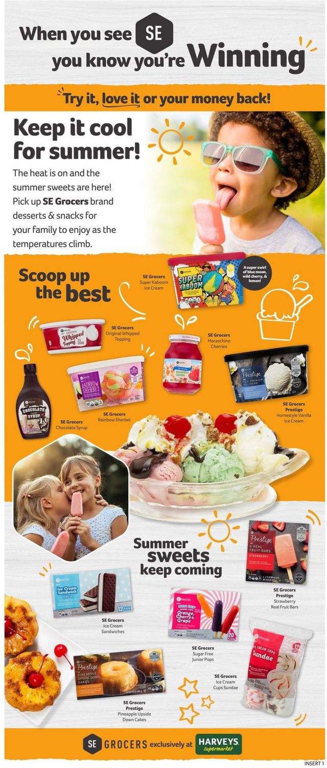 Harveys Supermarket Ad from 06/08/2022