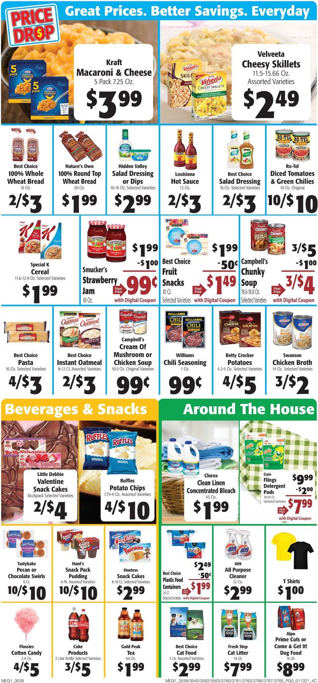 Hays Supermarket Ad from 01/13/2021