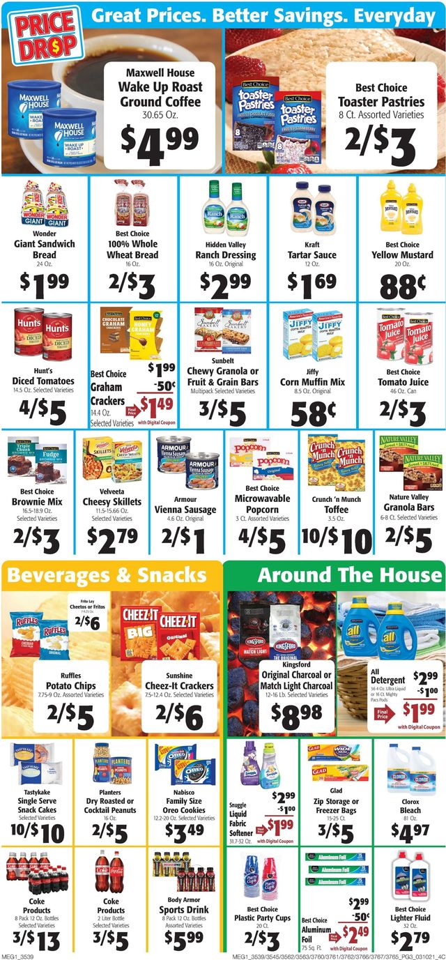 Hays Supermarket Ad from 03/10/2021