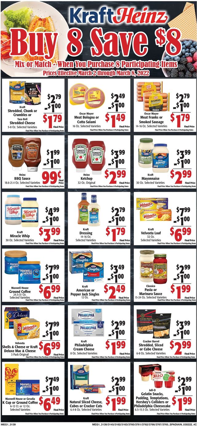 Hays Supermarket Ad from 03/02/2022