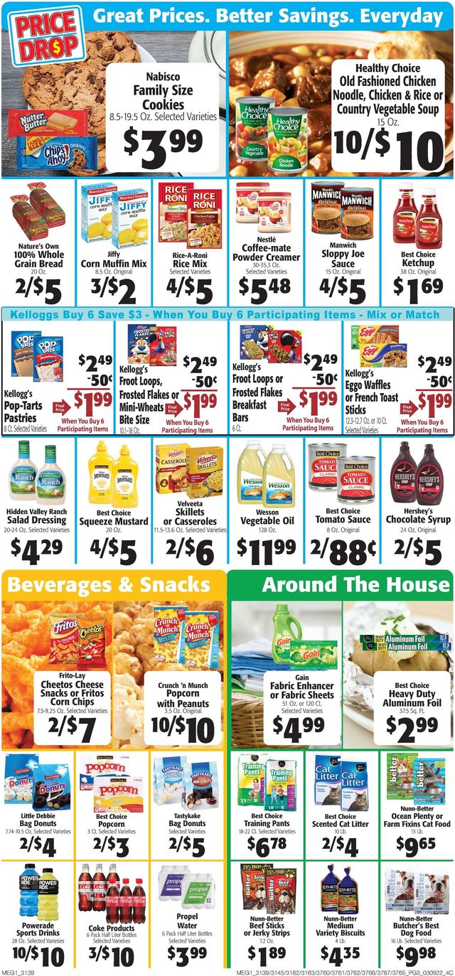 Hays Supermarket Ad from 03/09/2022