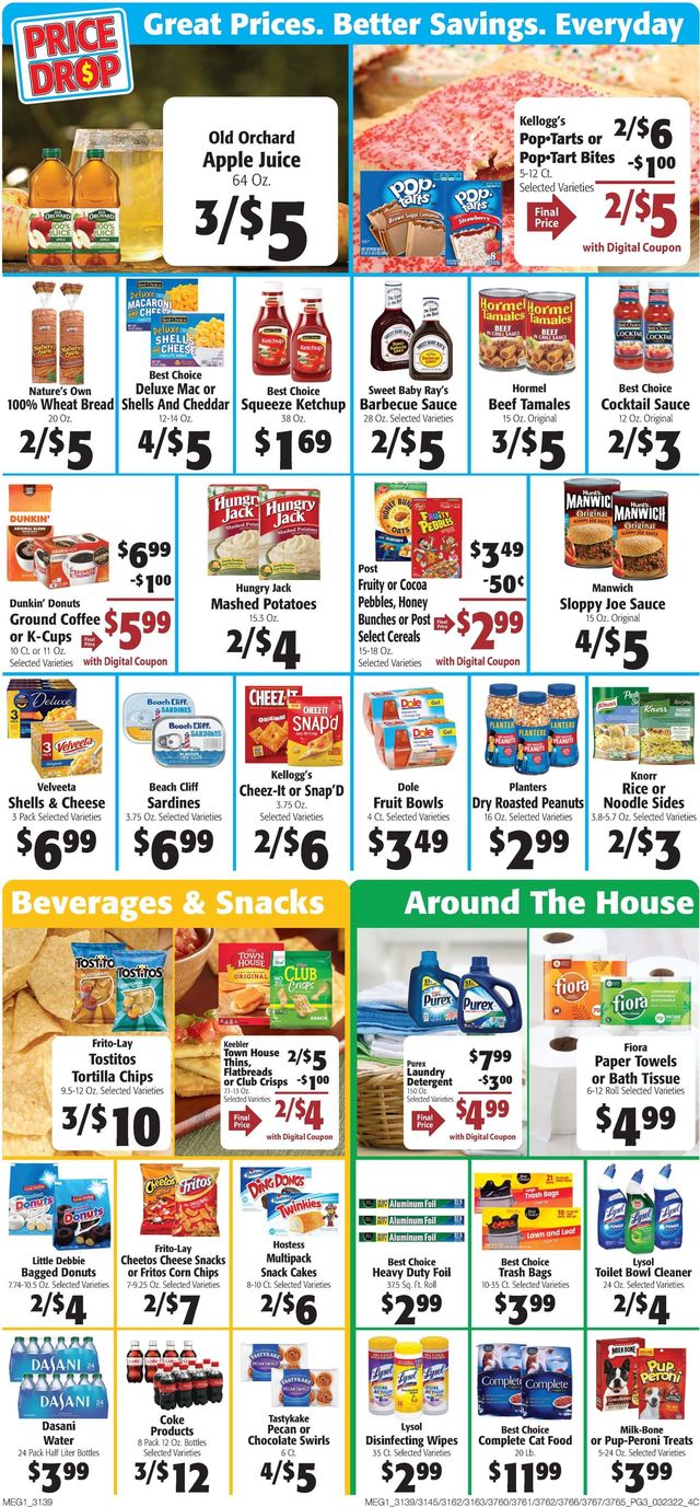 Hays Supermarket Ad from 03/23/2022