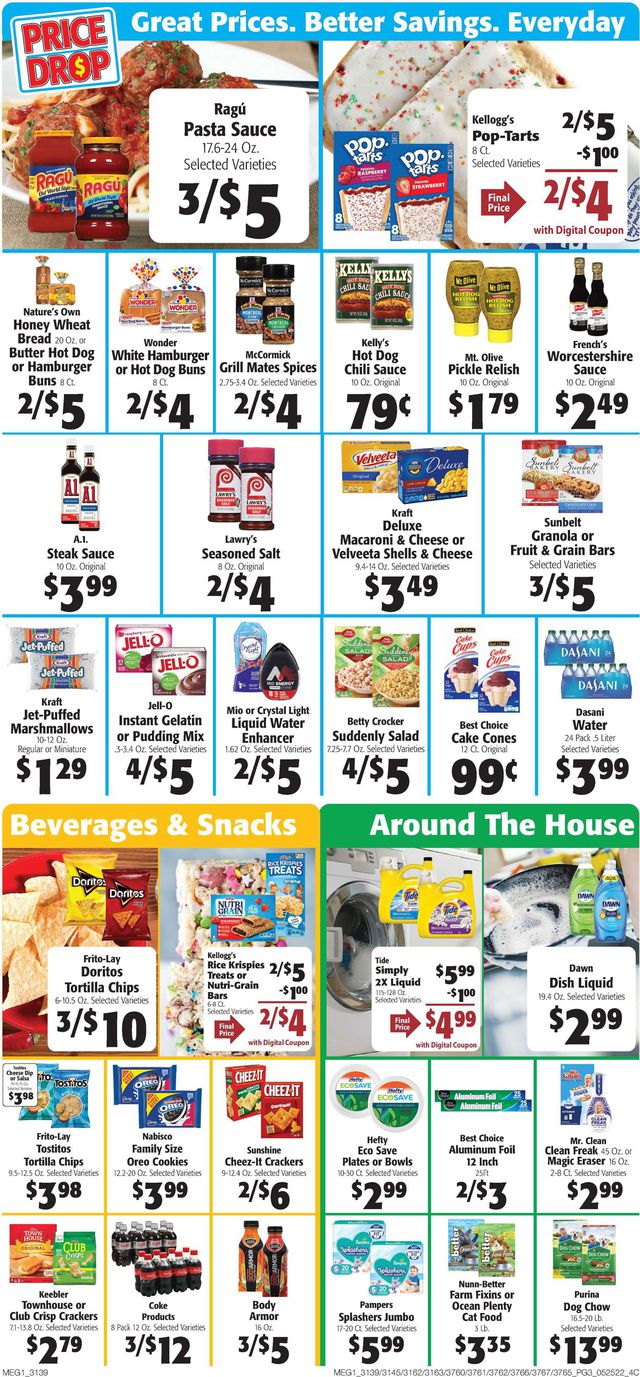 Hays Supermarket Ad from 05/25/2022