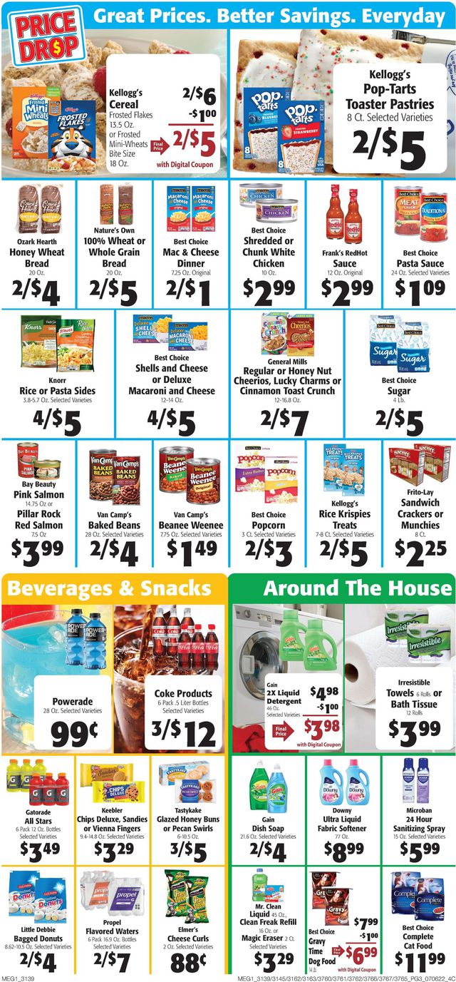 Hays Supermarket Ad from 07/06/2022