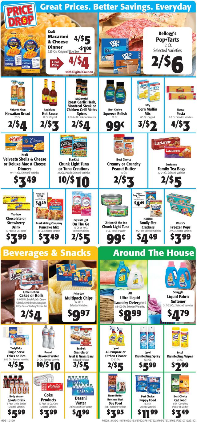 Hays Supermarket Ad from 07/13/2022