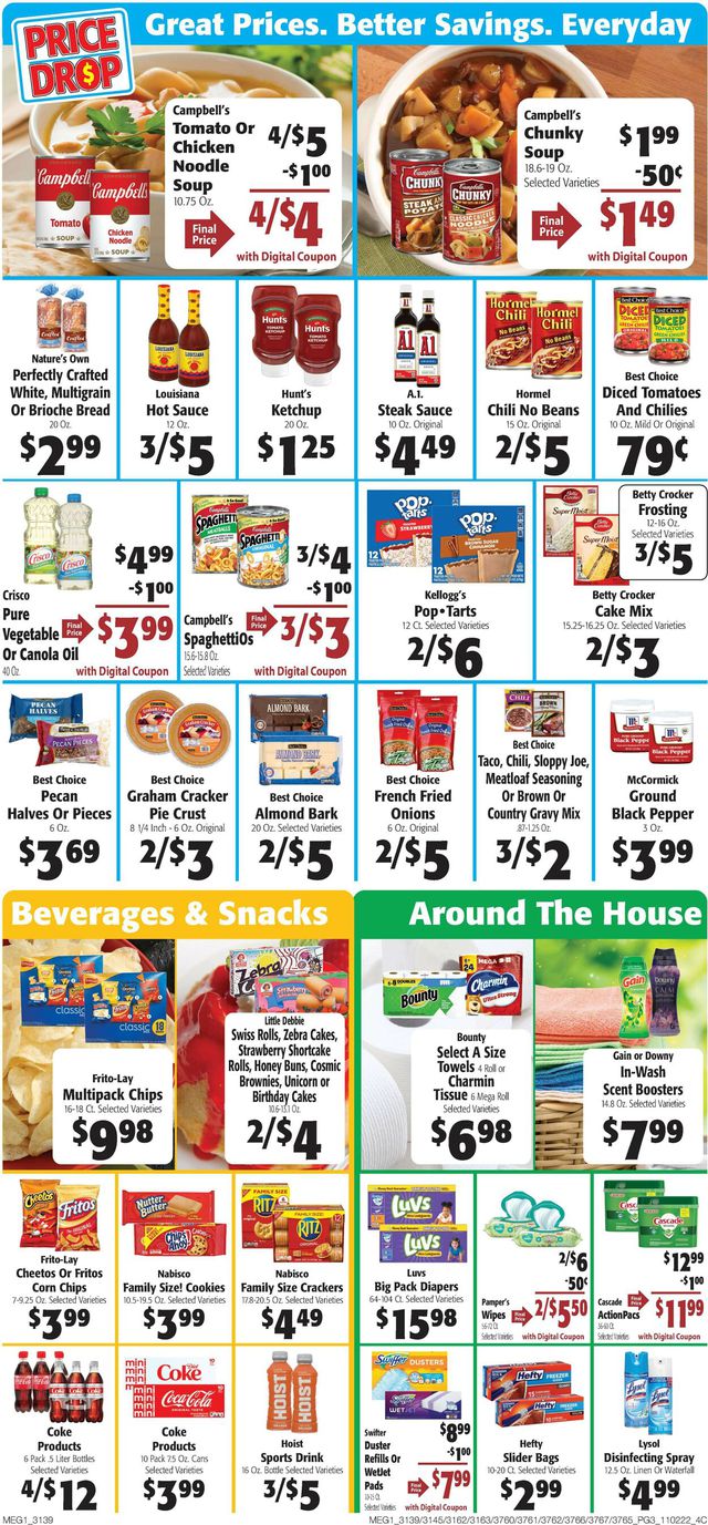 Hays Supermarket Ad from 11/02/2022