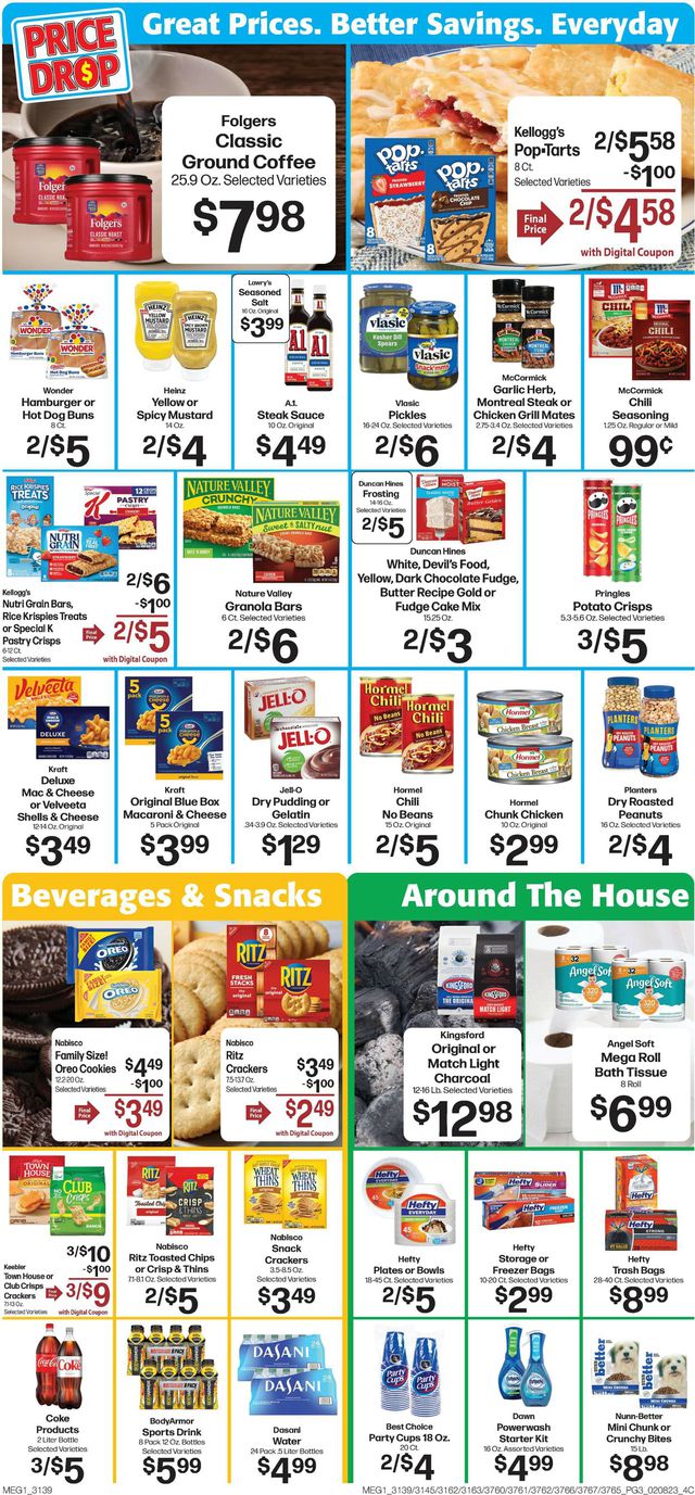 Hays Supermarket Ad from 02/08/2023