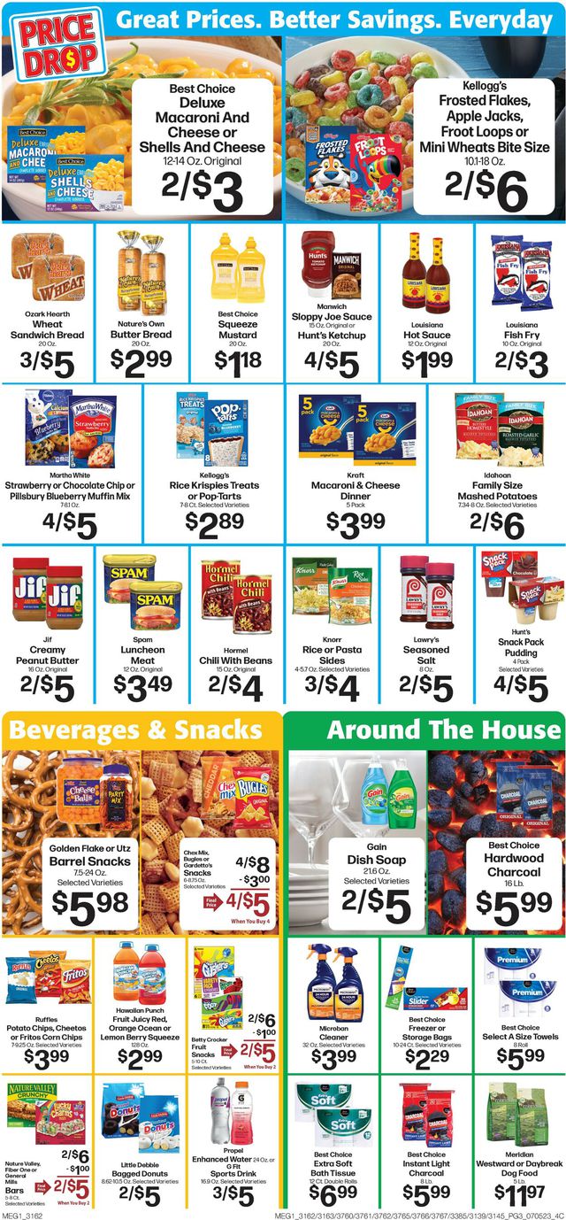 Hays Supermarket Ad from 07/05/2023