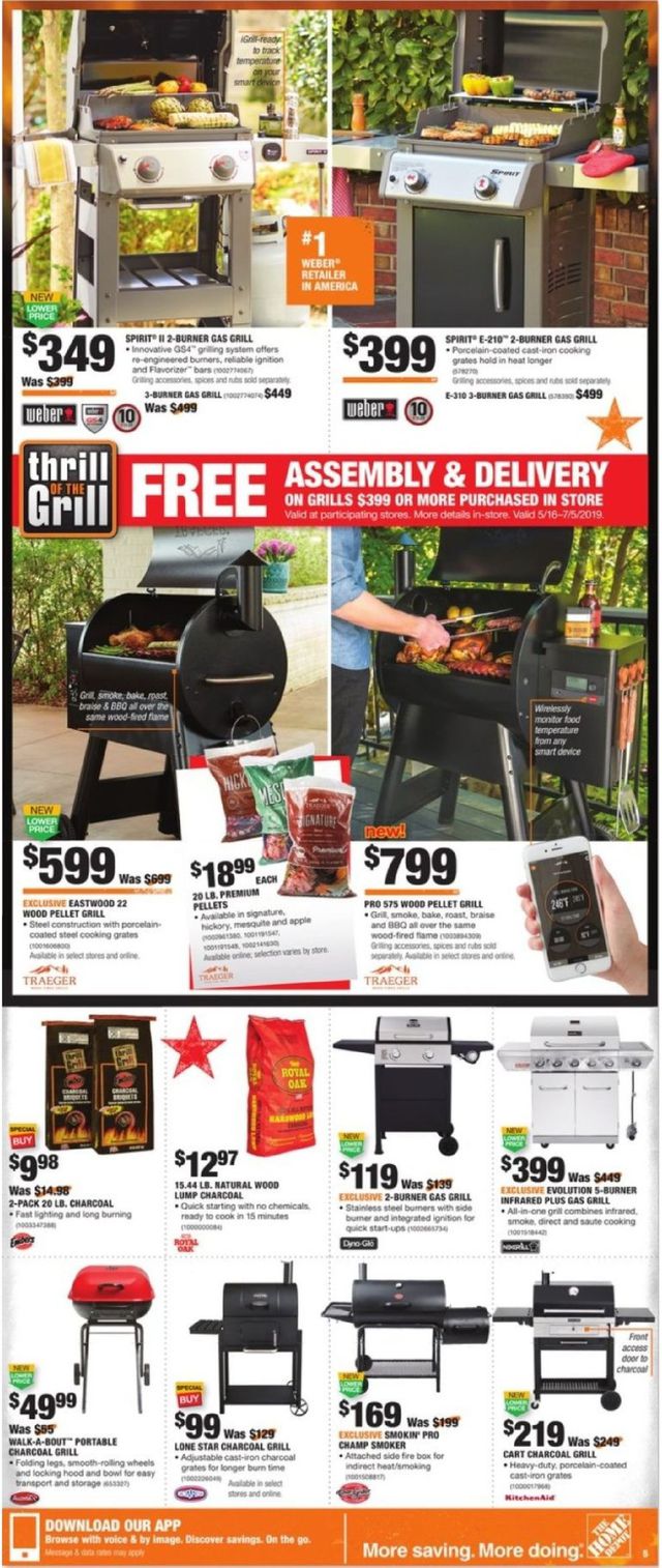 Home Depot Ad from 05/23/2019