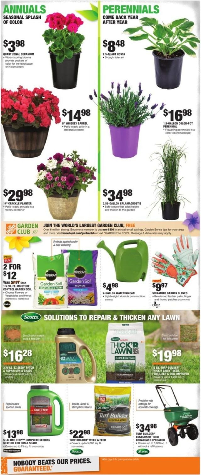 Home Depot Ad from 05/30/2019