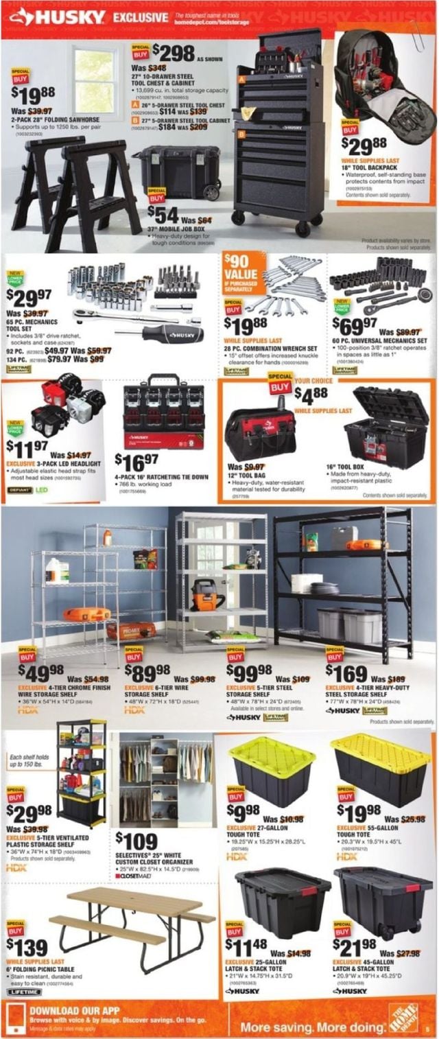 Home Depot Ad from 06/06/2019