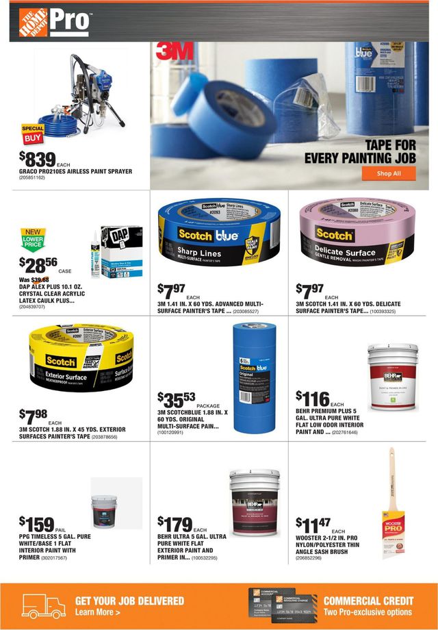 Home Depot Ad from 08/05/2019