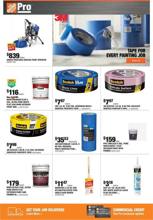 Home Depot Ad from 08/05/2019