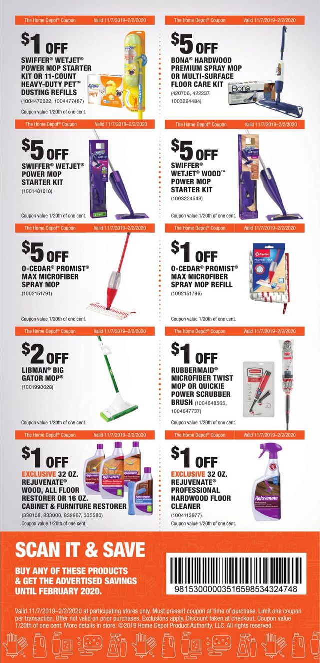 Home Depot Ad from 11/05/2019