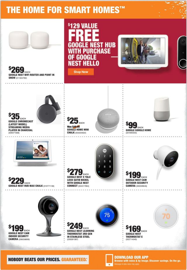 Home Depot Ad from 11/14/2019