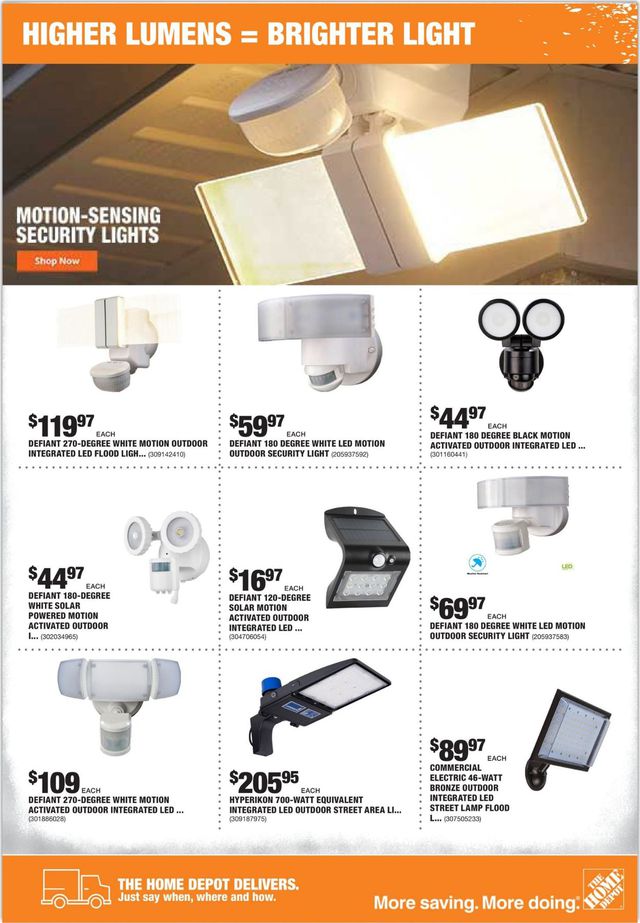 Home Depot Ad from 11/21/2019