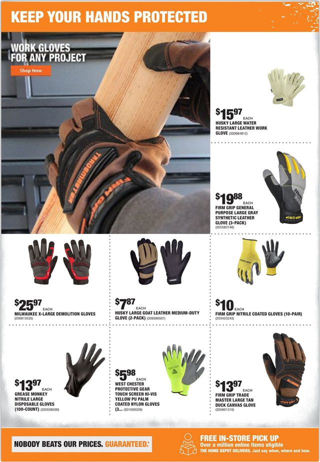 Home Depot Ad from 02/27/2020
