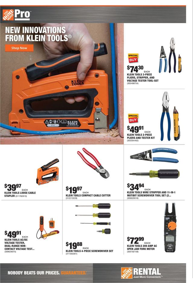 Home Depot Ad from 03/02/2020