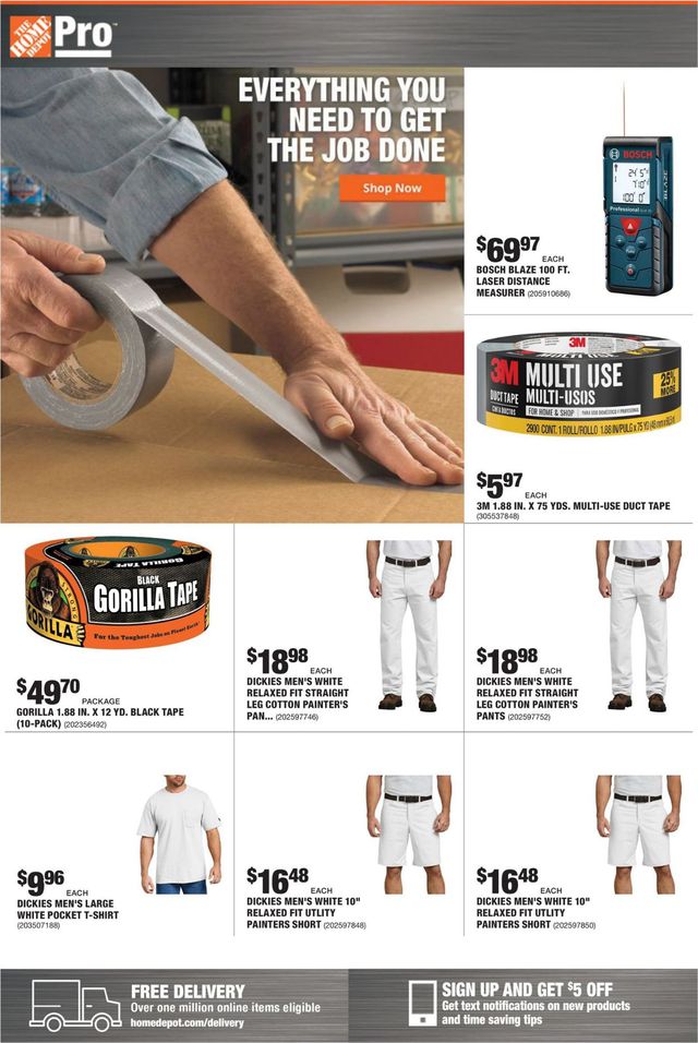 Home Depot Ad from 05/04/2020
