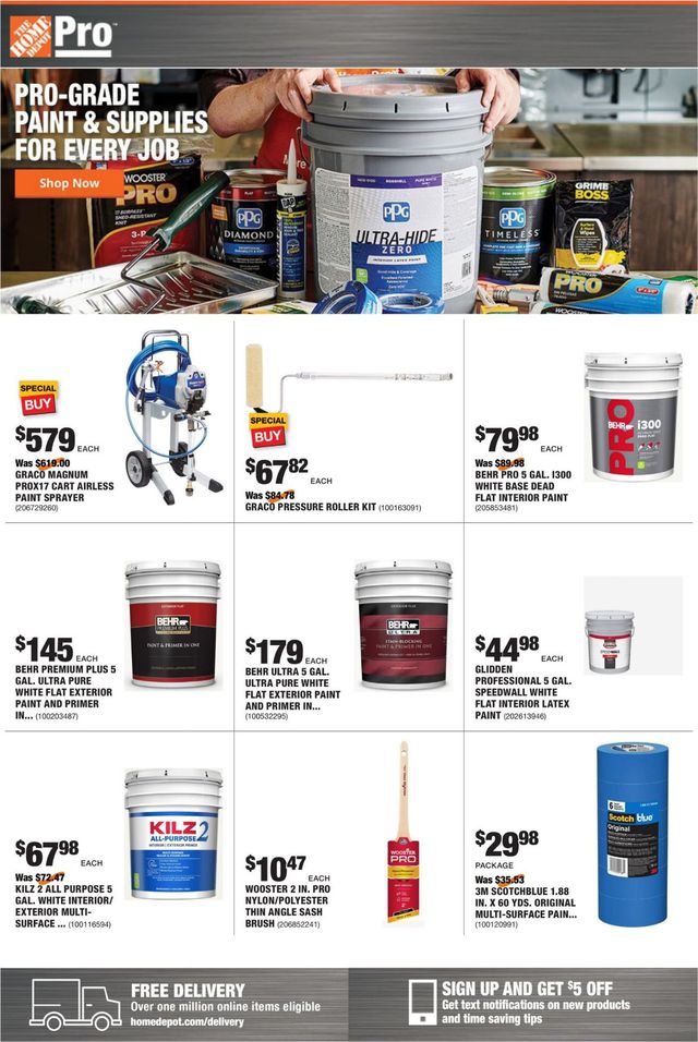 Home Depot Ad from 08/17/2020