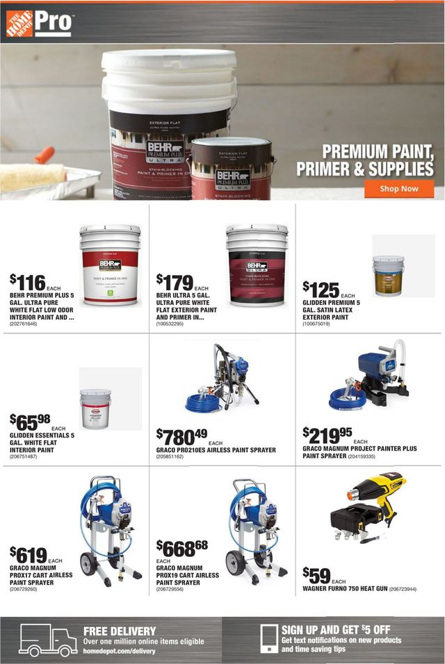 Home Depot Ad from 10/19/2020