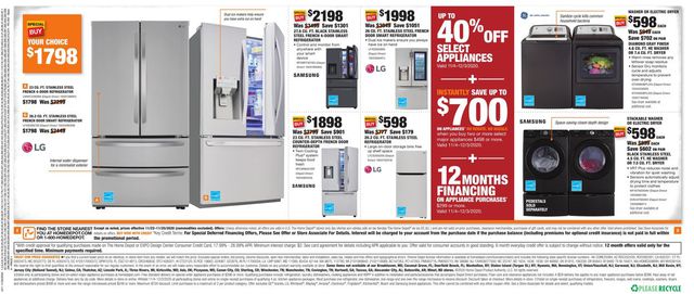 Home Depot Ad from 11/16/2020