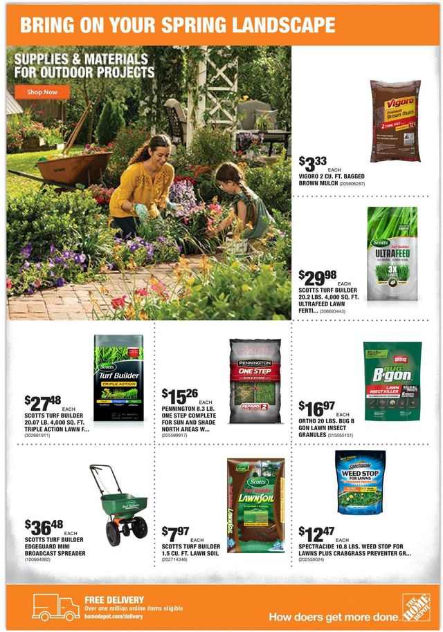 Home Depot Ad from 03/11/2021