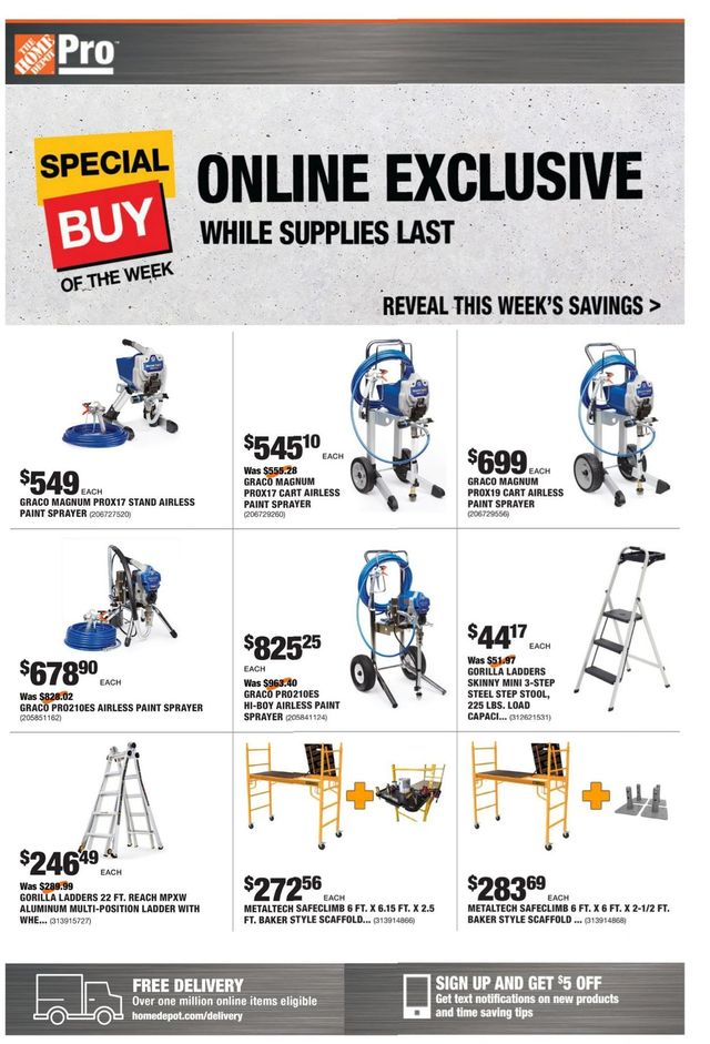 Home Depot Ad from 06/21/2021