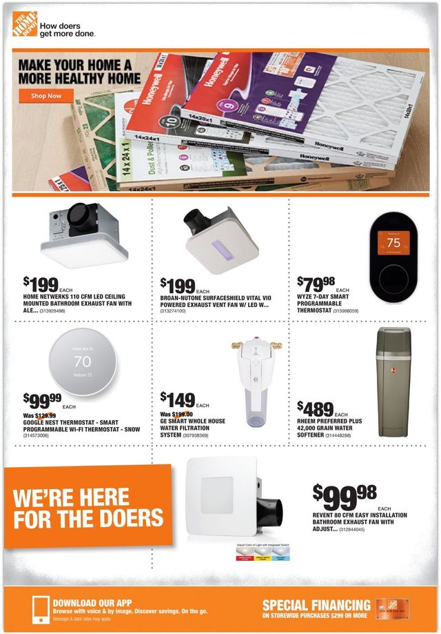 Home Depot Ad from 07/08/2021