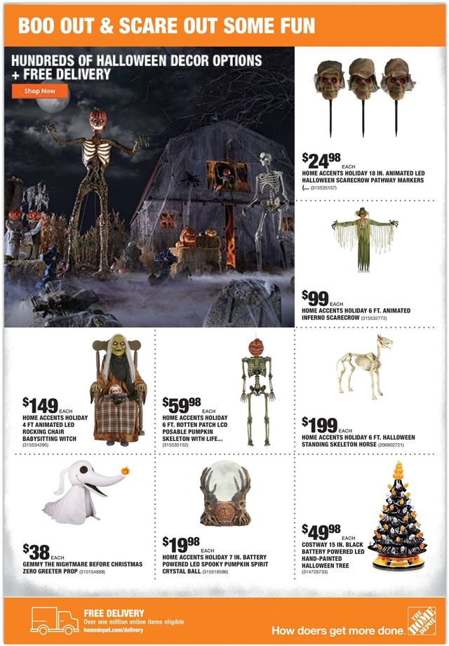 Home Depot Ad from 08/12/2021