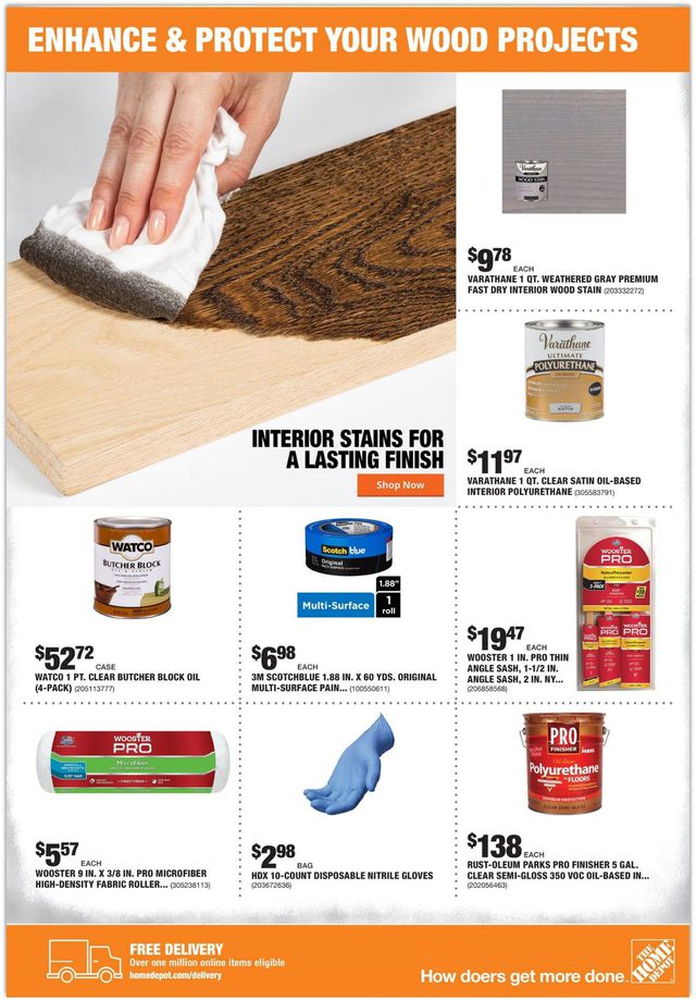 Home Depot Ad from 10/28/2021