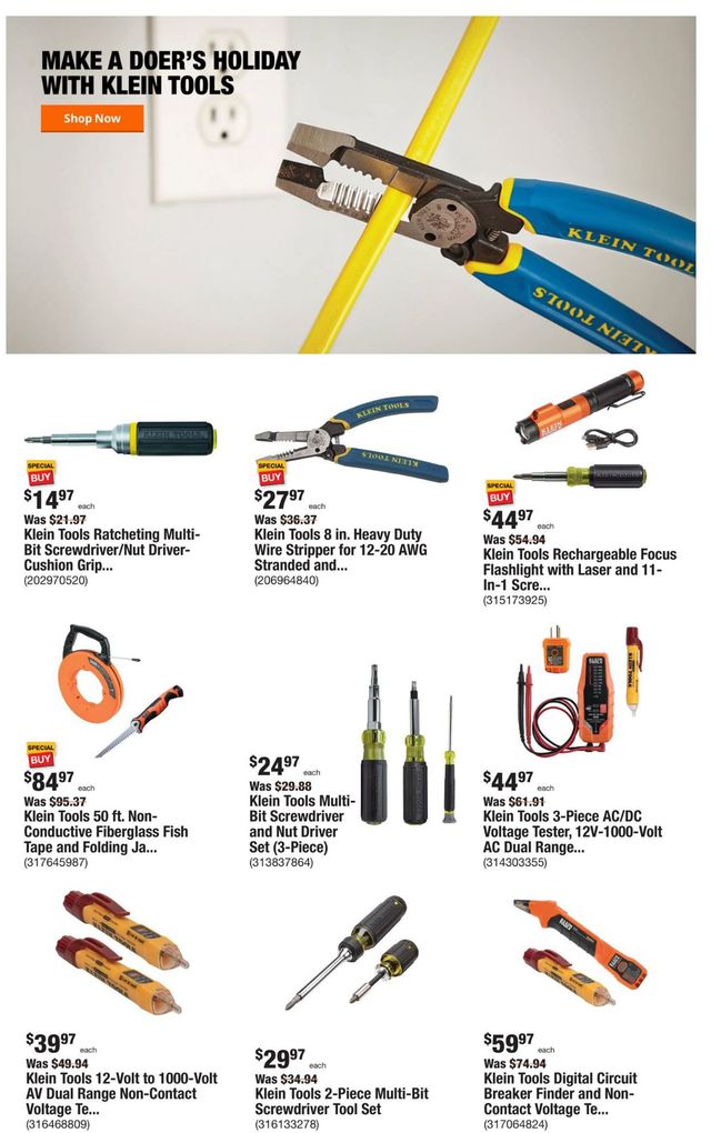 Home Depot Ad from 12/02/2021