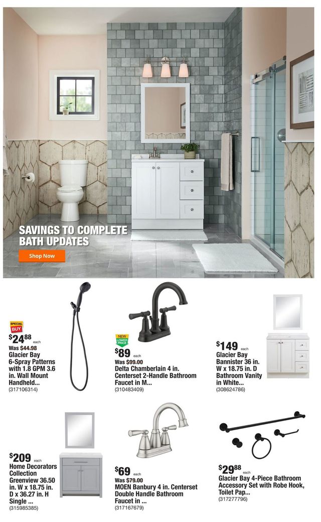 Home Depot Ad from 12/06/2021