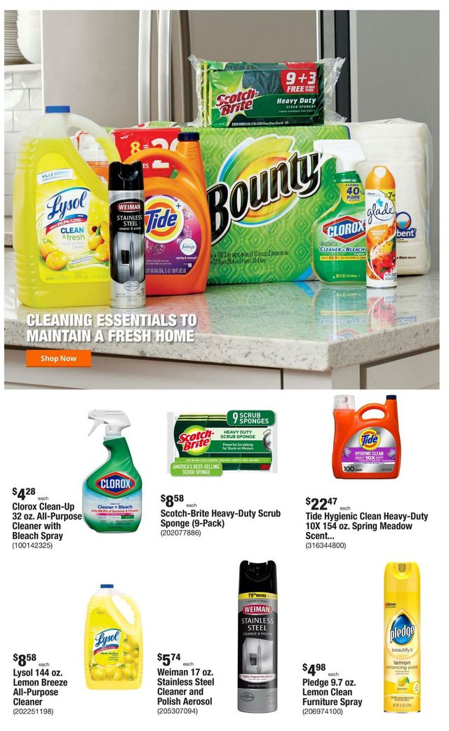 Home Depot Ad from 01/20/2022