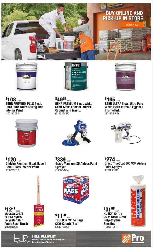 Home Depot Ad from 02/28/2022