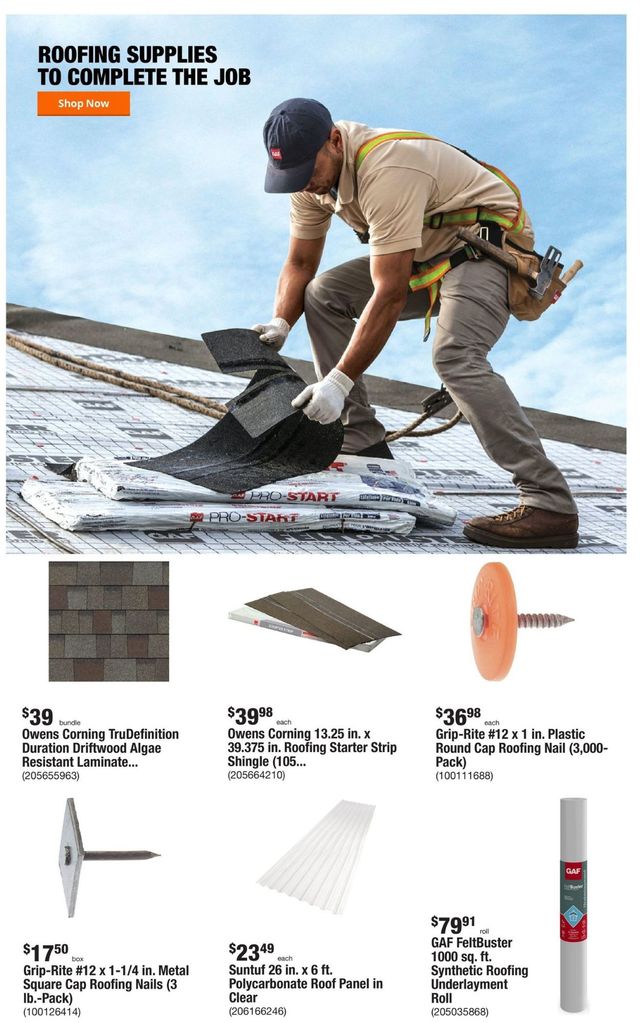 Home Depot Ad from 03/07/2022