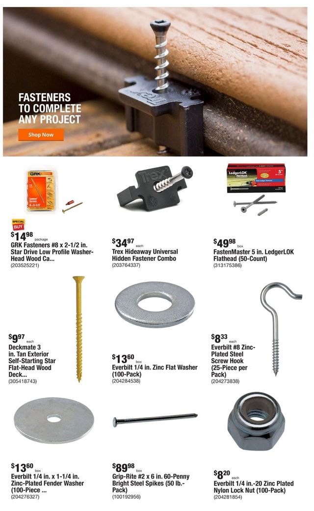 Home Depot Ad from 03/10/2022