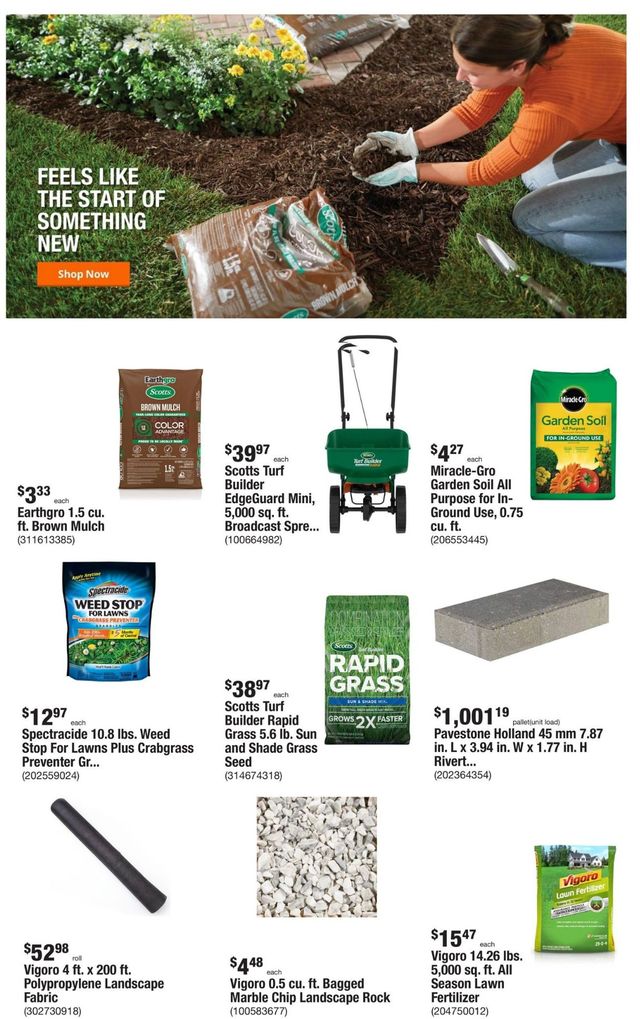 Home Depot Ad from 03/17/2022